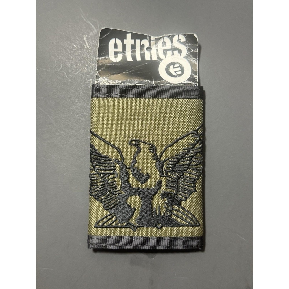 Y2K Etnies Eagle Skateboarding Green‎ Wallet